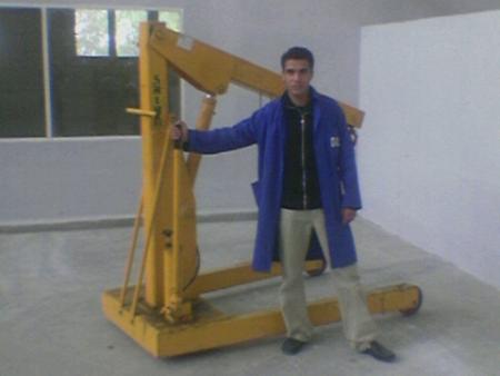 moi dans l'atelier